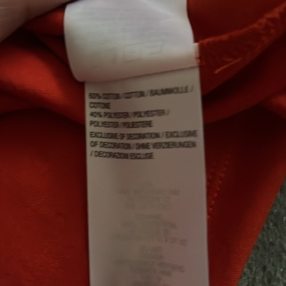 Quacker factory women’s 3/4 sleeve orange thanksgiving shirt - Picture 5 of 5